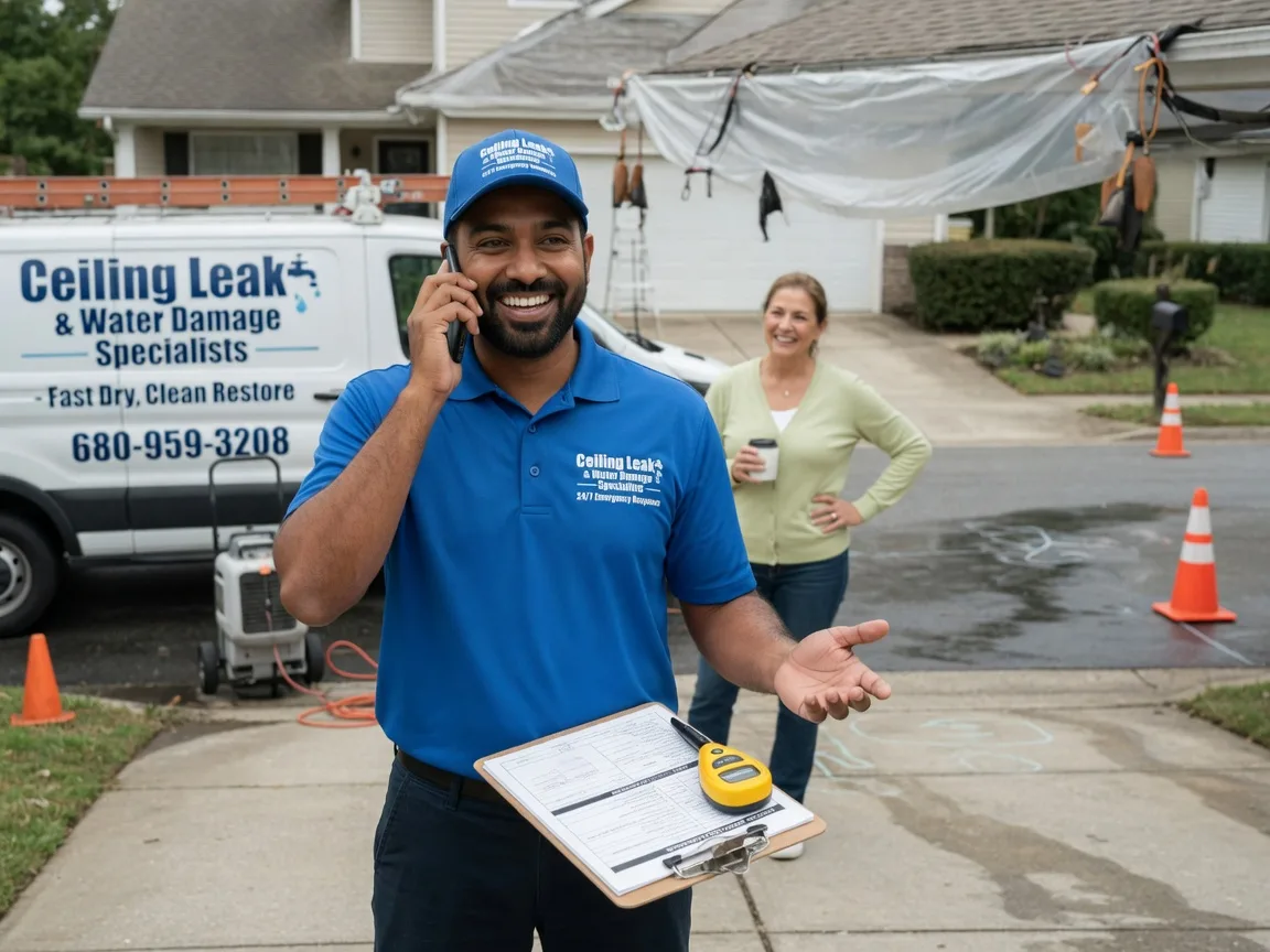 Ceiling Leak Cleanup Dozier, AL FAQs